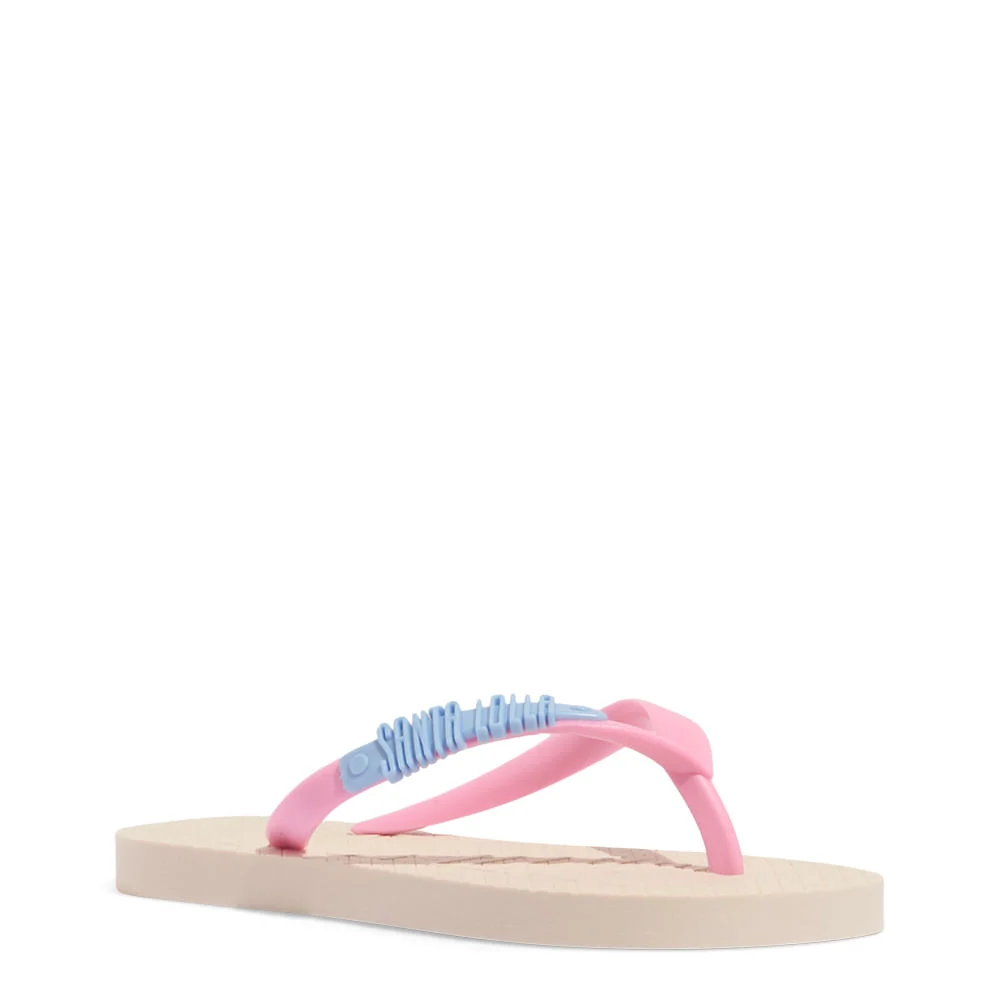 Chinelo Flip Flop Borracha Off White - vista 2 de 4