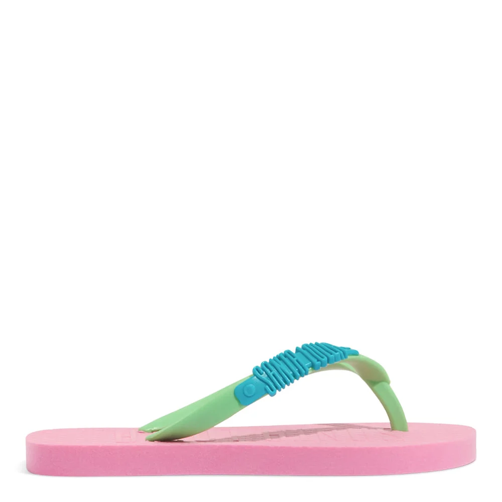 Chinelo Flip Flop Borracha Rosa Chiclete - vista 1 de 4