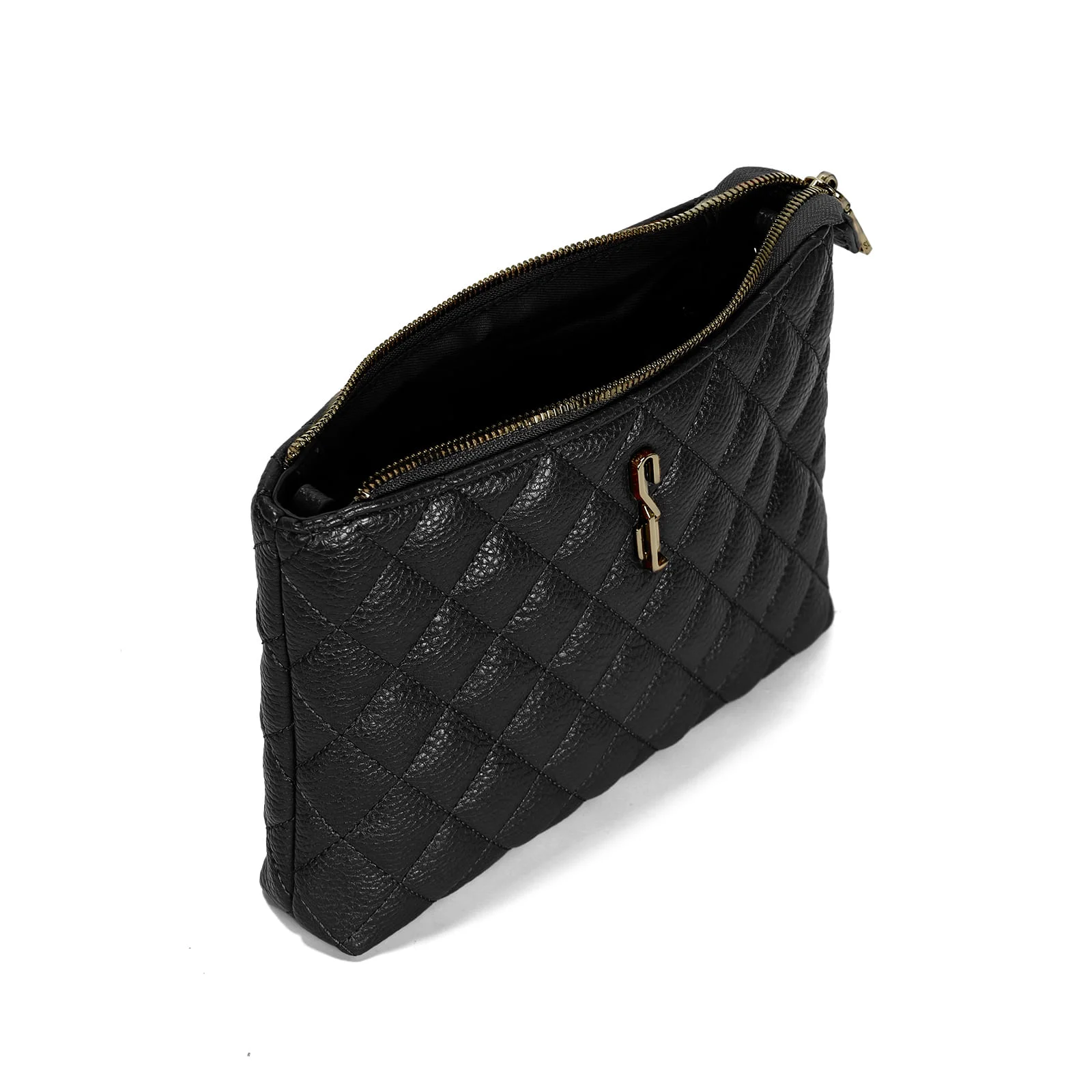 Bolsa Pequena Floater Preto Alça Transversal - vista 3 de 3