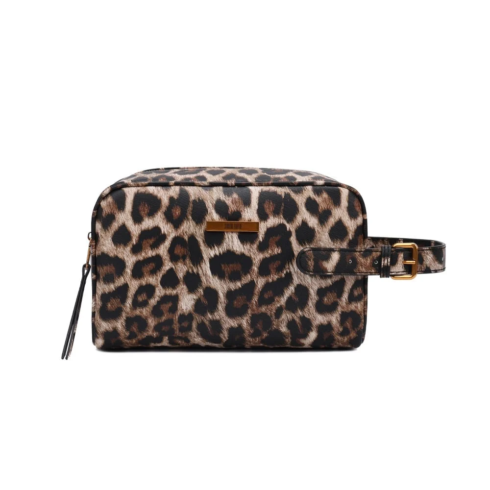 Necessaire Animal Print Onça Alça De Mão - vista 1 de 5