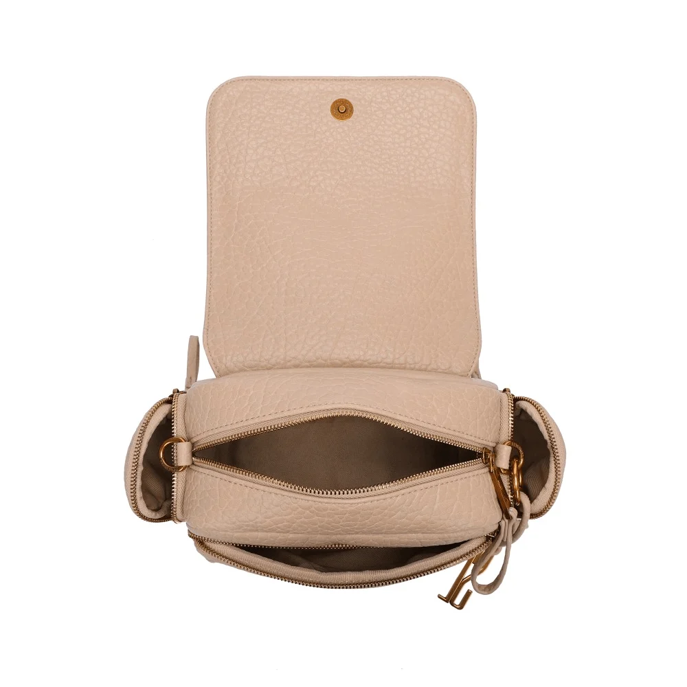 Bolsa Floater Transversal Bege - vista 3 de 5