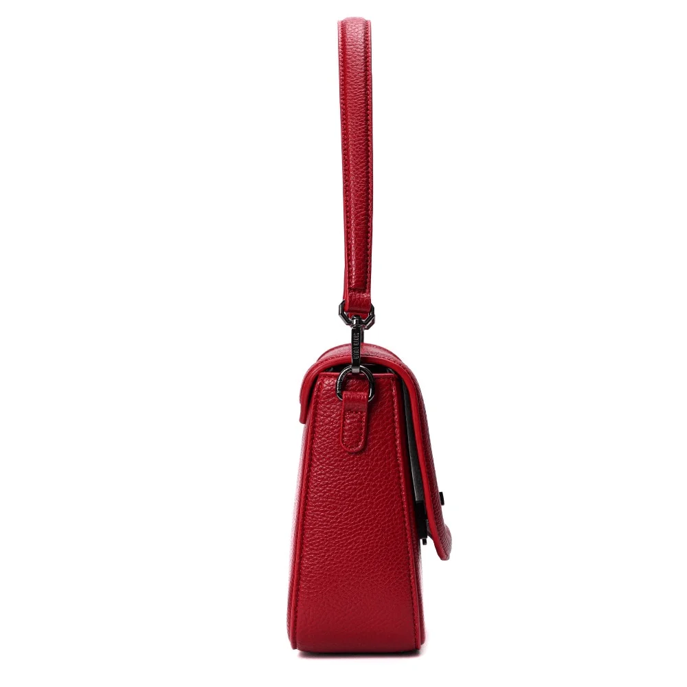 Bolsa Pequena Vermelho Ruby Soft Alça De Ombro - vista 4 de 7