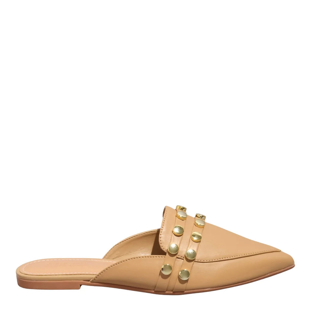 Mocassim Mule Napa Soft Palha - vista 1 de 4