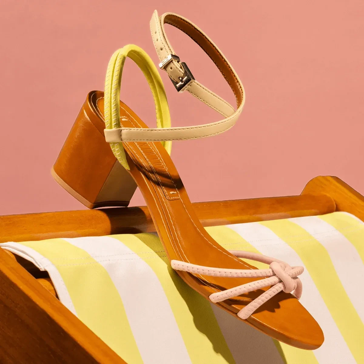 Sandália Napa Santorine Nude - vista 6 de 6