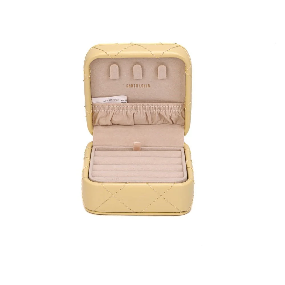 Porta Jóias Material Soft Buttercream - vista 7 de 8