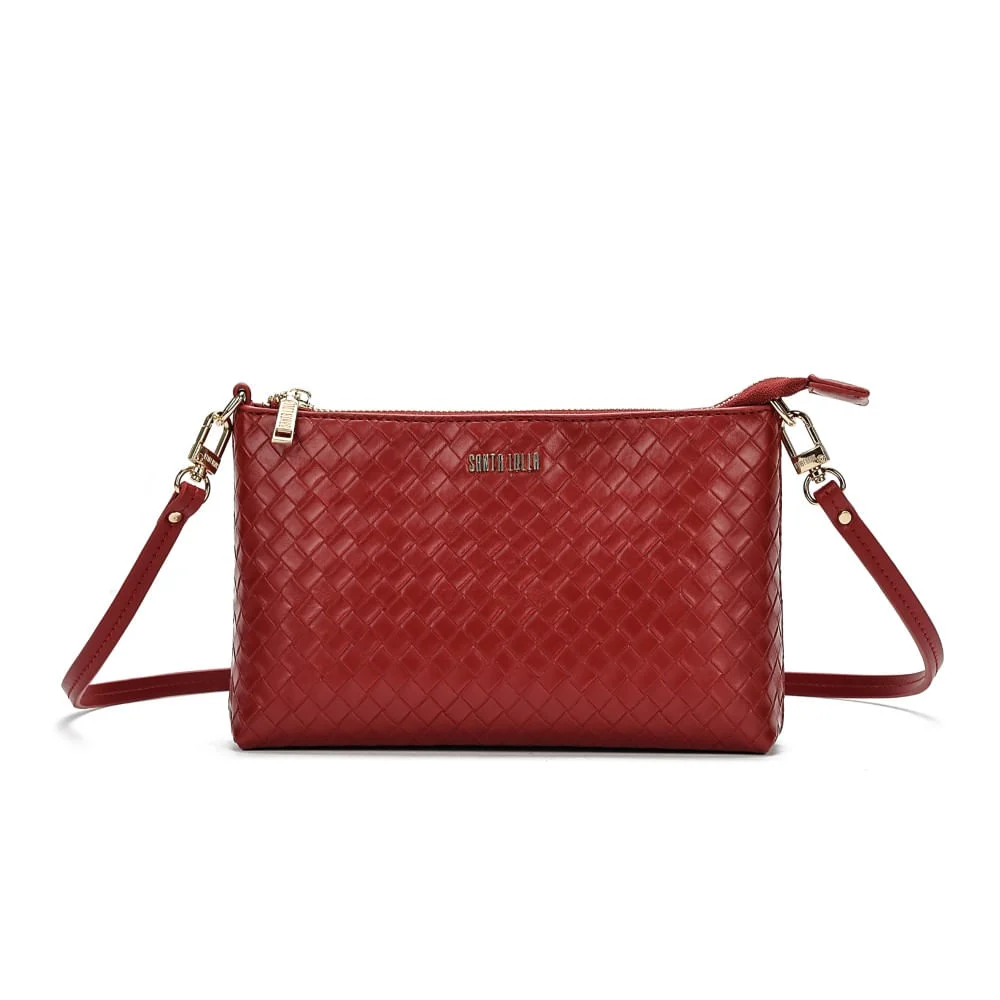 Clutch Soft Vermelha Ruby Alça Transversal - vista 1 de 7