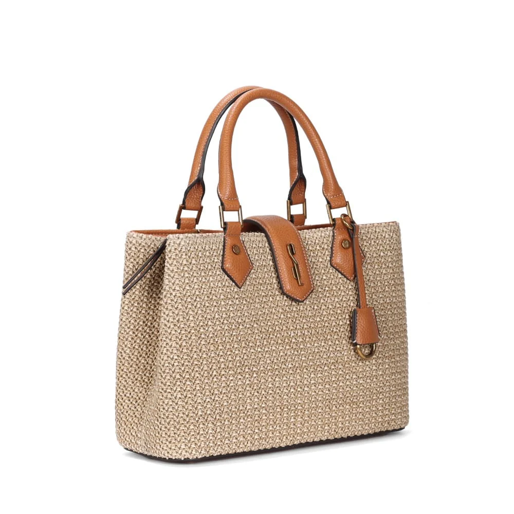 Bolsa Tote Grande Tramado Begealça Transversal - vista 2 de 3