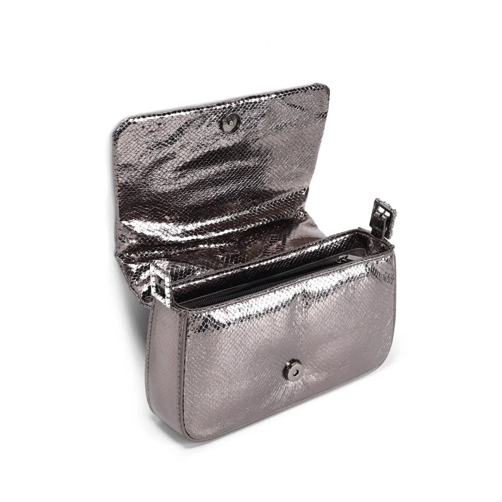 Bolsa M Material Metalizado Grafite 2 - vista 3 de 3