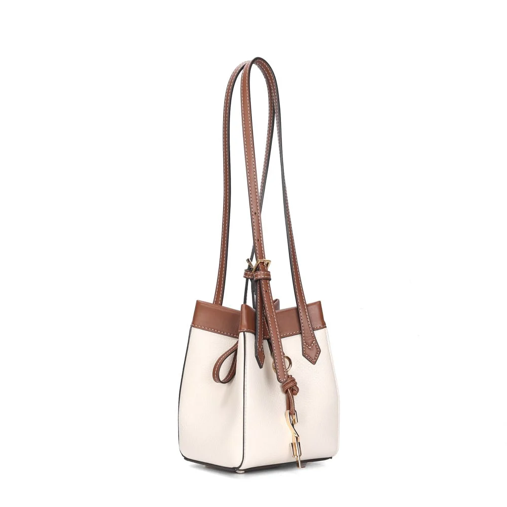 Bolsa Tiracolo Pequena Floater Marfim - vista 1 de 2