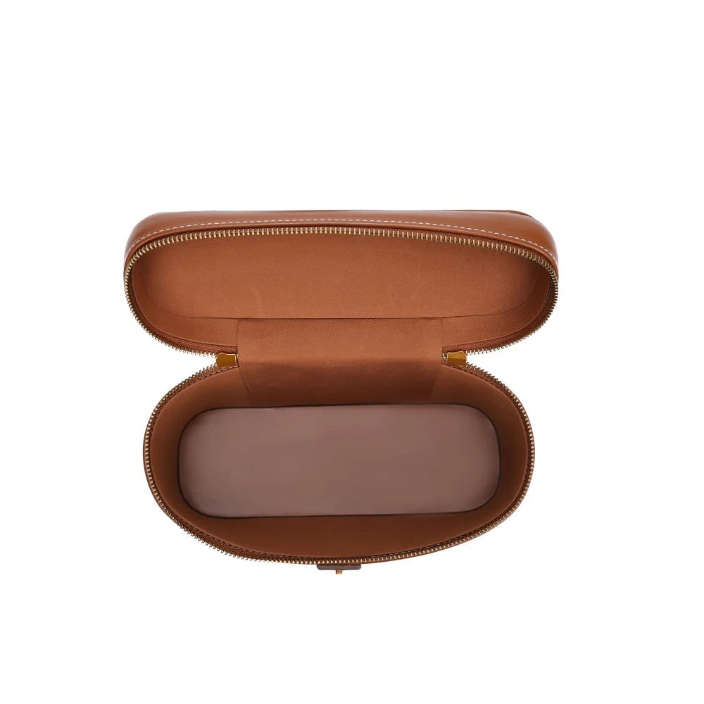Bolsa Frasqueira Soft Transversal Caramelo - vista 5 de 5