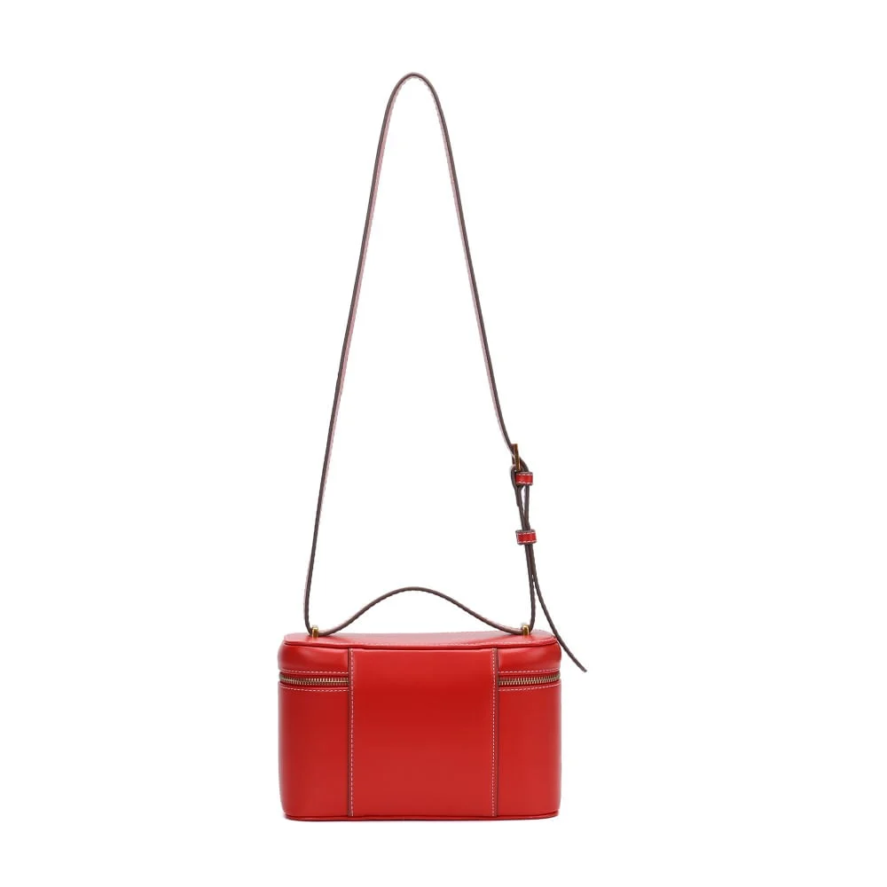 Bolsa Frasqueira Soft Transversal Vermelho - vista 3 de 5