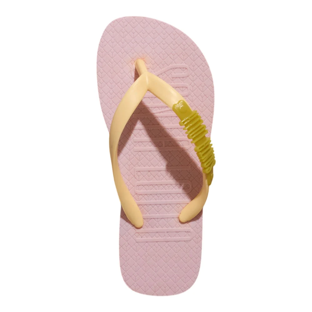 Chinelo Flip Flop Infantil Borracha Rosa - vista 4 de 4