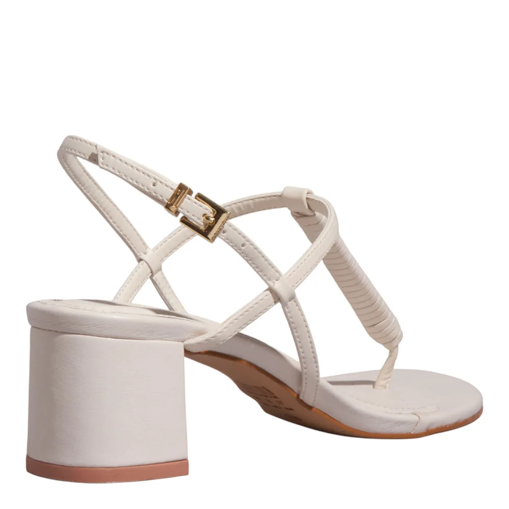 Sandália Salomé Napa Soft Off White - vista 2 de 2