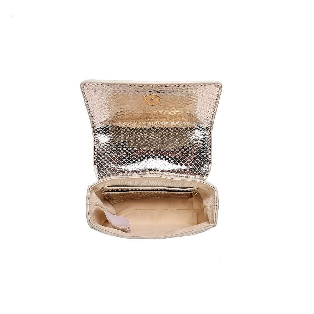 Chaveiro De Bolsa Dourado Metalizado - vista 4 de 7