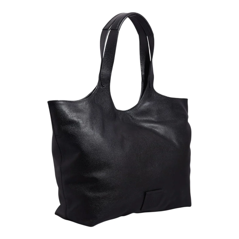 Bolsa G Couro Floater Preto - vista 2 de 3