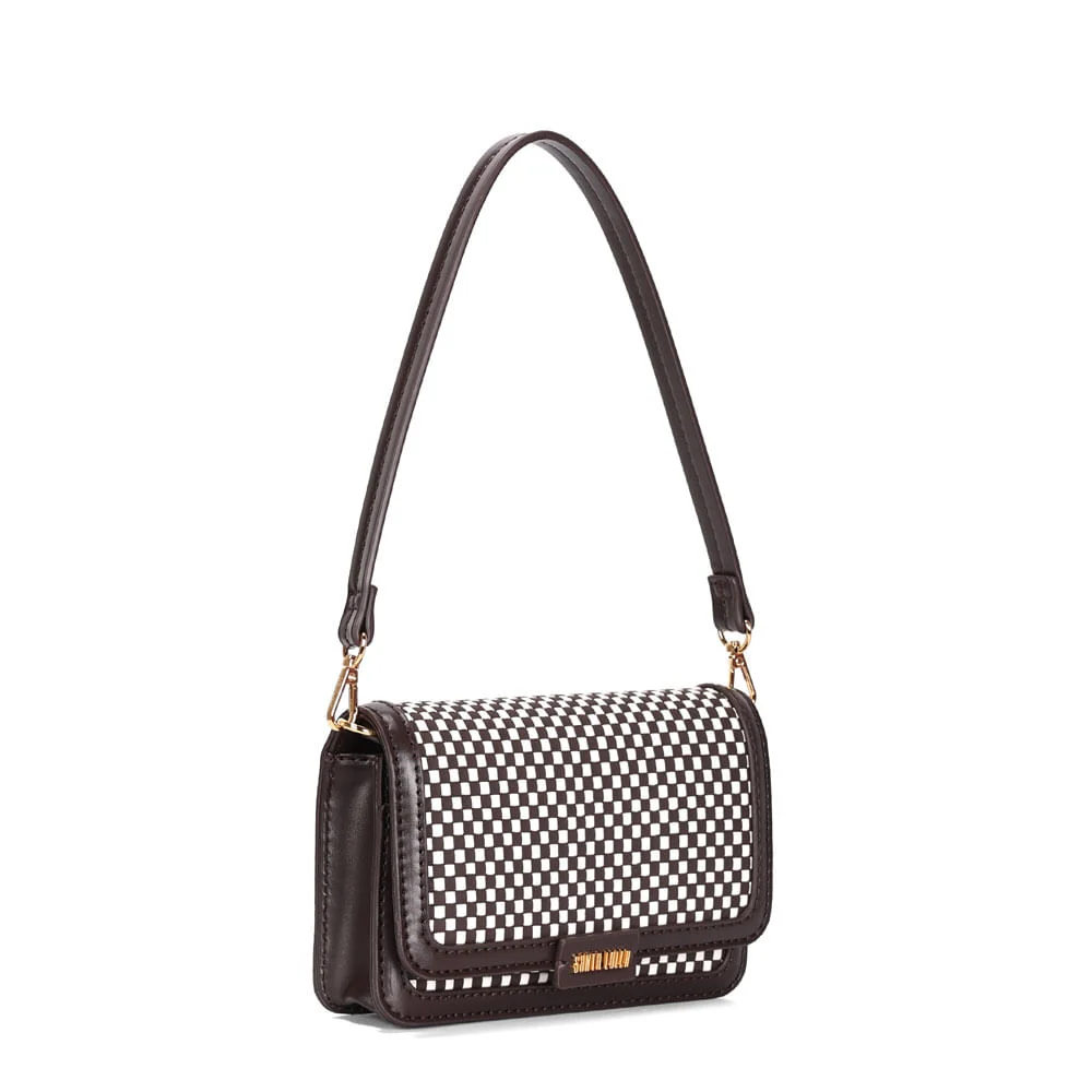 Bolsa P Material Tresse Marrom - vista 3 de 5