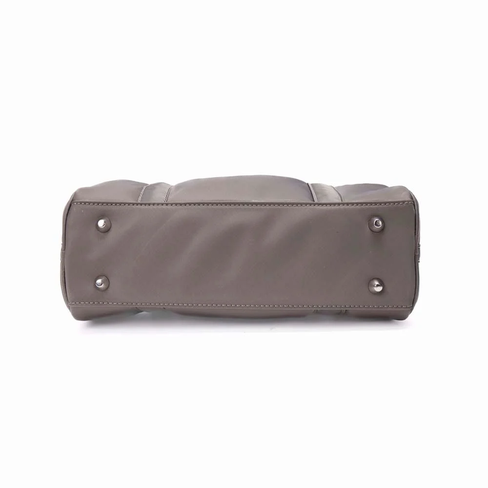 Bolsa Tote Tela Cinza Fog Alça Dupla - vista 6 de 7