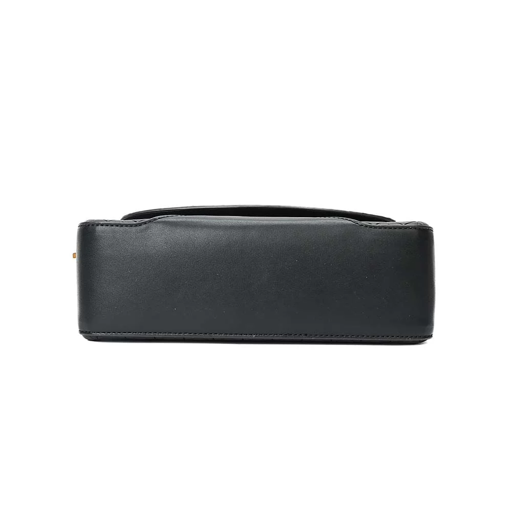 Bolsa Média Soft Cubos Preto Alça De Ombro - vista 6 de 7