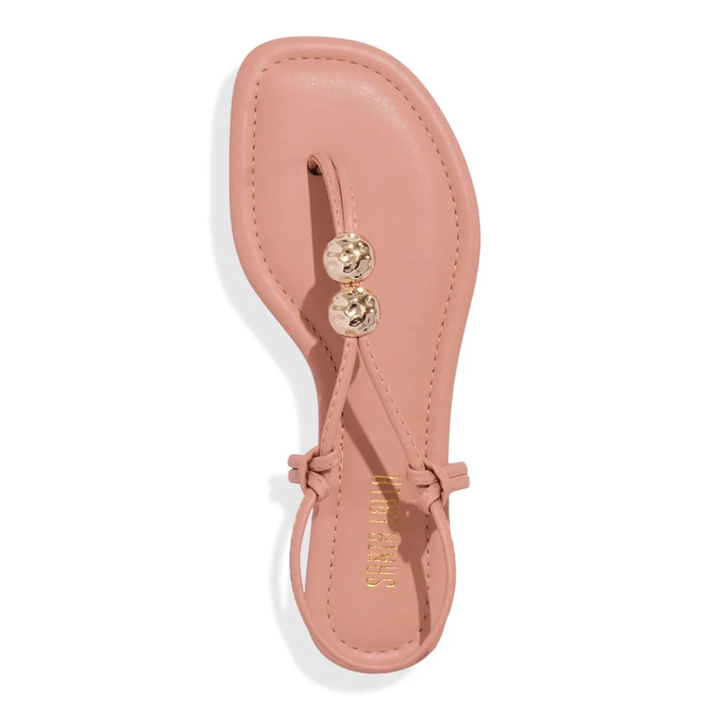 Rasteira Napa Santorine Rosa - vista 4 de 4