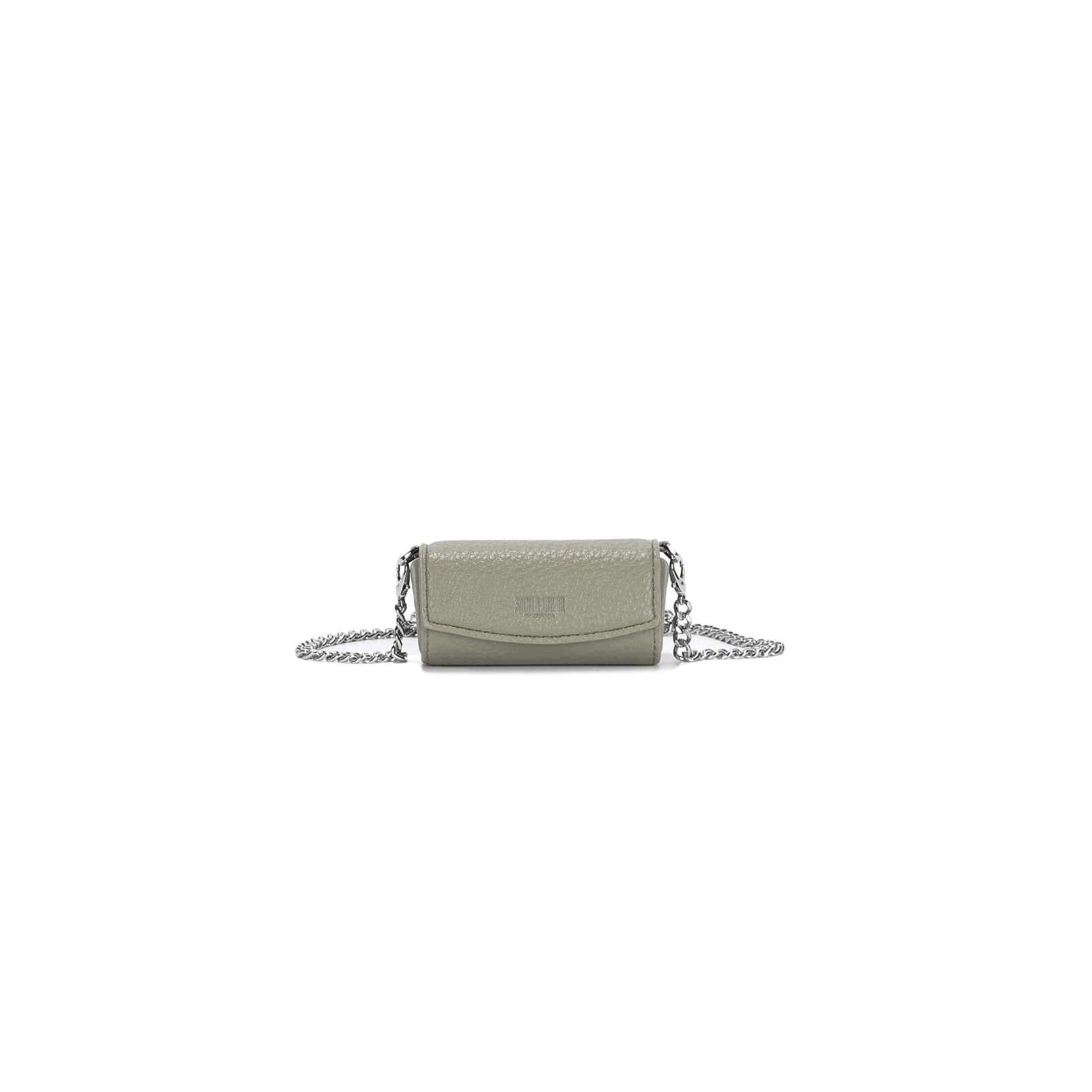 Chaveiro Mini Bolsa Floater Verde Pistache Alça Transversal Corrente - vista 1 de 3