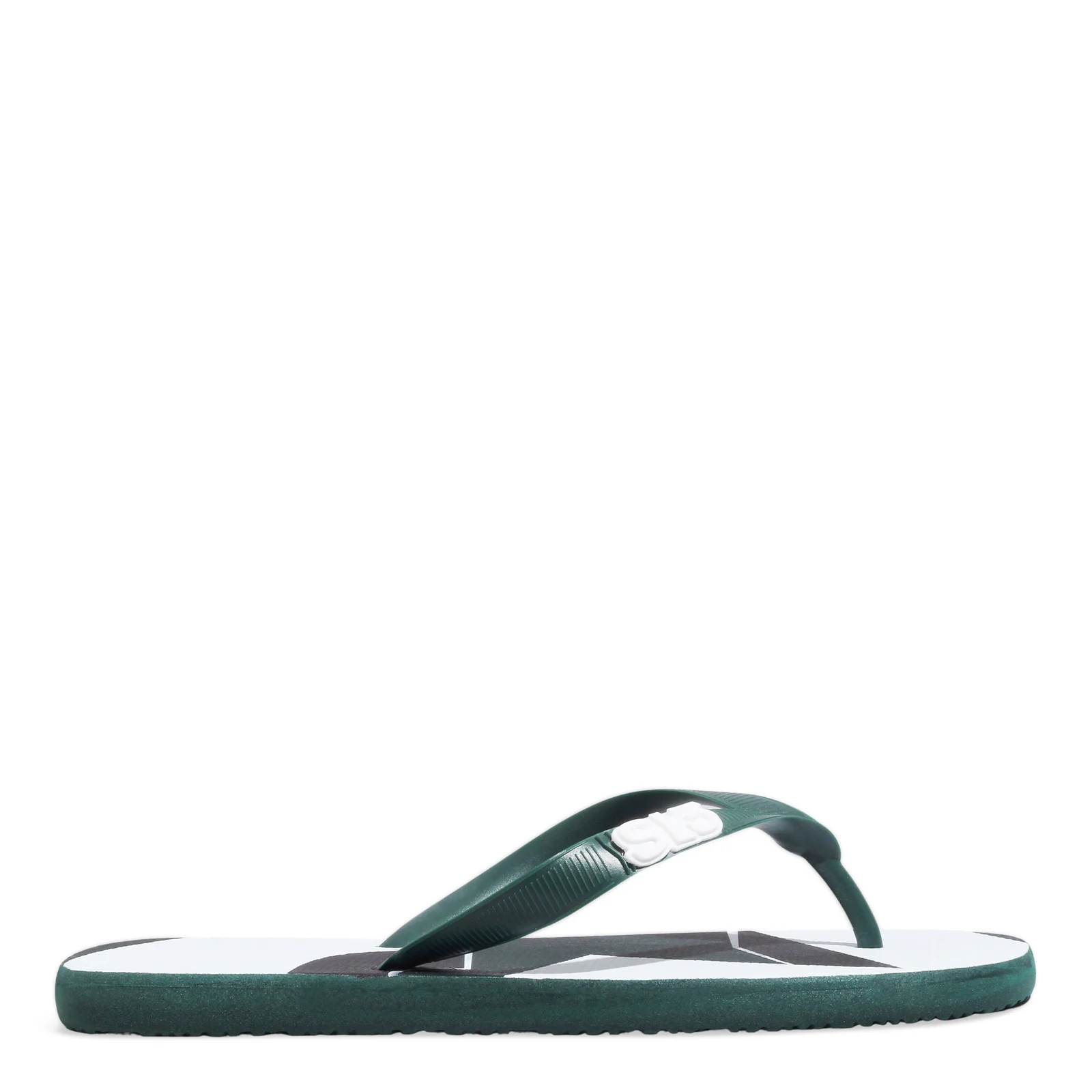 Chinelo Flip Flop Masculino Borracha Verde - vista 1 de 4