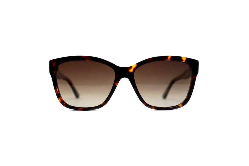 Óculos de Sol Grande Acetato Animal Print Tartaruga - vista 1 de 2