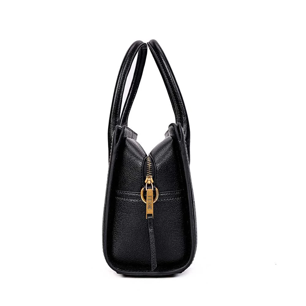 Bolsa Tote Floater Alça Dupla Preta - vista 4 de 7