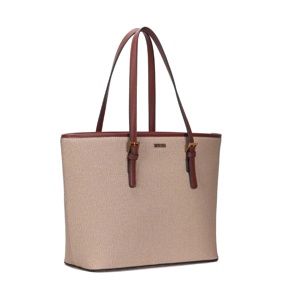 Bolsa Shopper Grande Canvas Bege Sand - vista 2 de 2