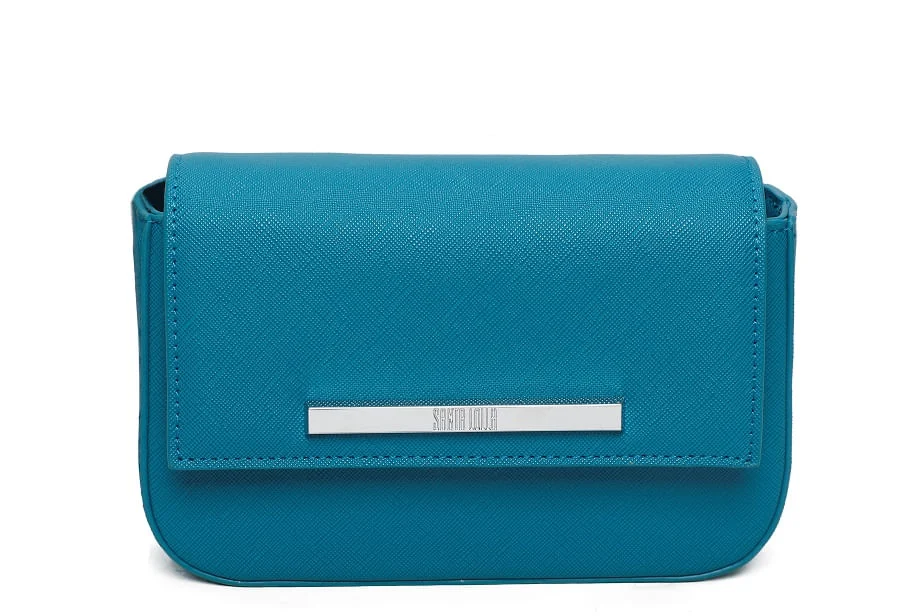 Bolsa Pequena Tiracolo Azul - vista 2 de 5