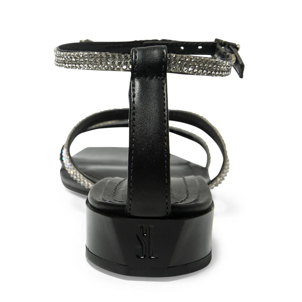 Rasteira Napa Santorine Preto - vista 5 de 5