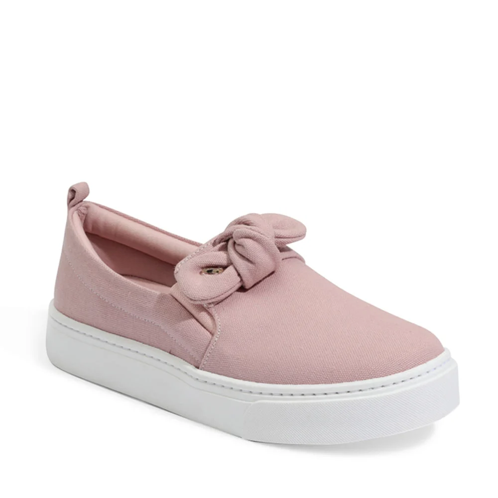 Tênis Slip On Lona Deserto Rose West - vista 3 de 4