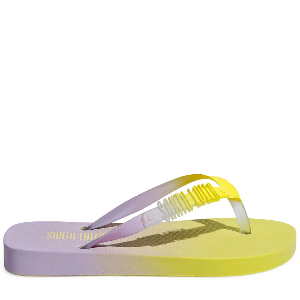 Flip Flop Infantil Limão Borracha Flat - vista 1 de 4