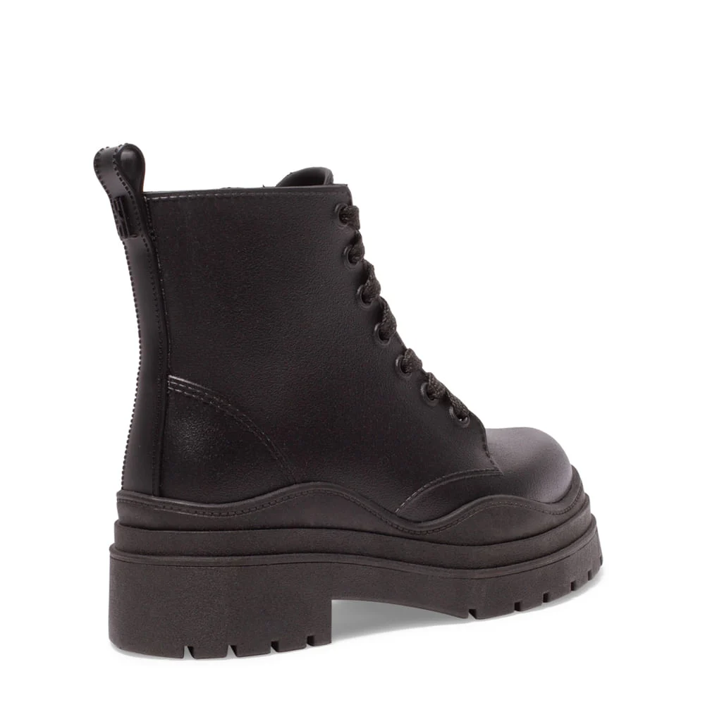Bota Coturno Infantil Preto - vista 4 de 5