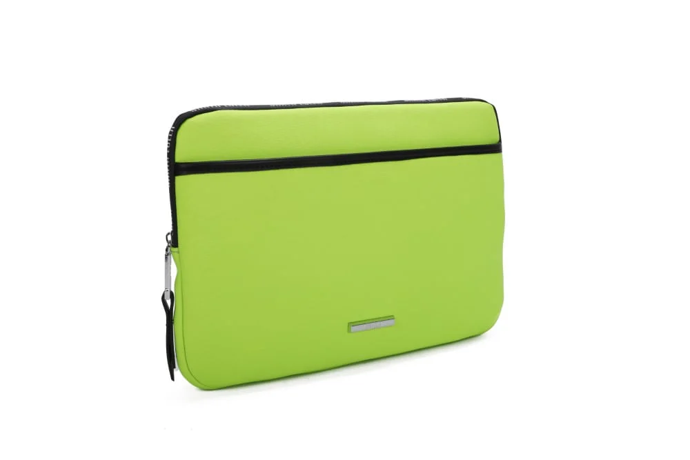 Bolsa Porta Notebook Neoprene Verde Poison - vista 3 de 7