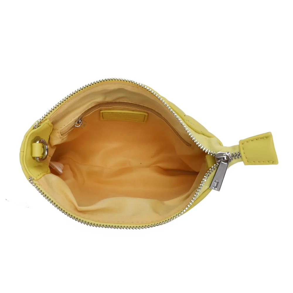 Bolsa Transversal Verde Limão Matelassê Alça Fina - vista 7 de 7