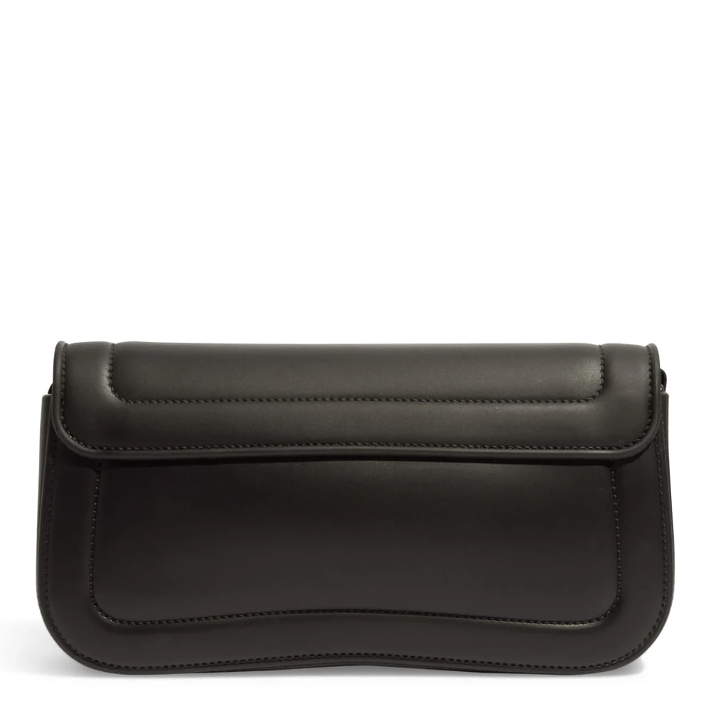 Bolsa Borracha Transversal Preta - vista 4 de 4