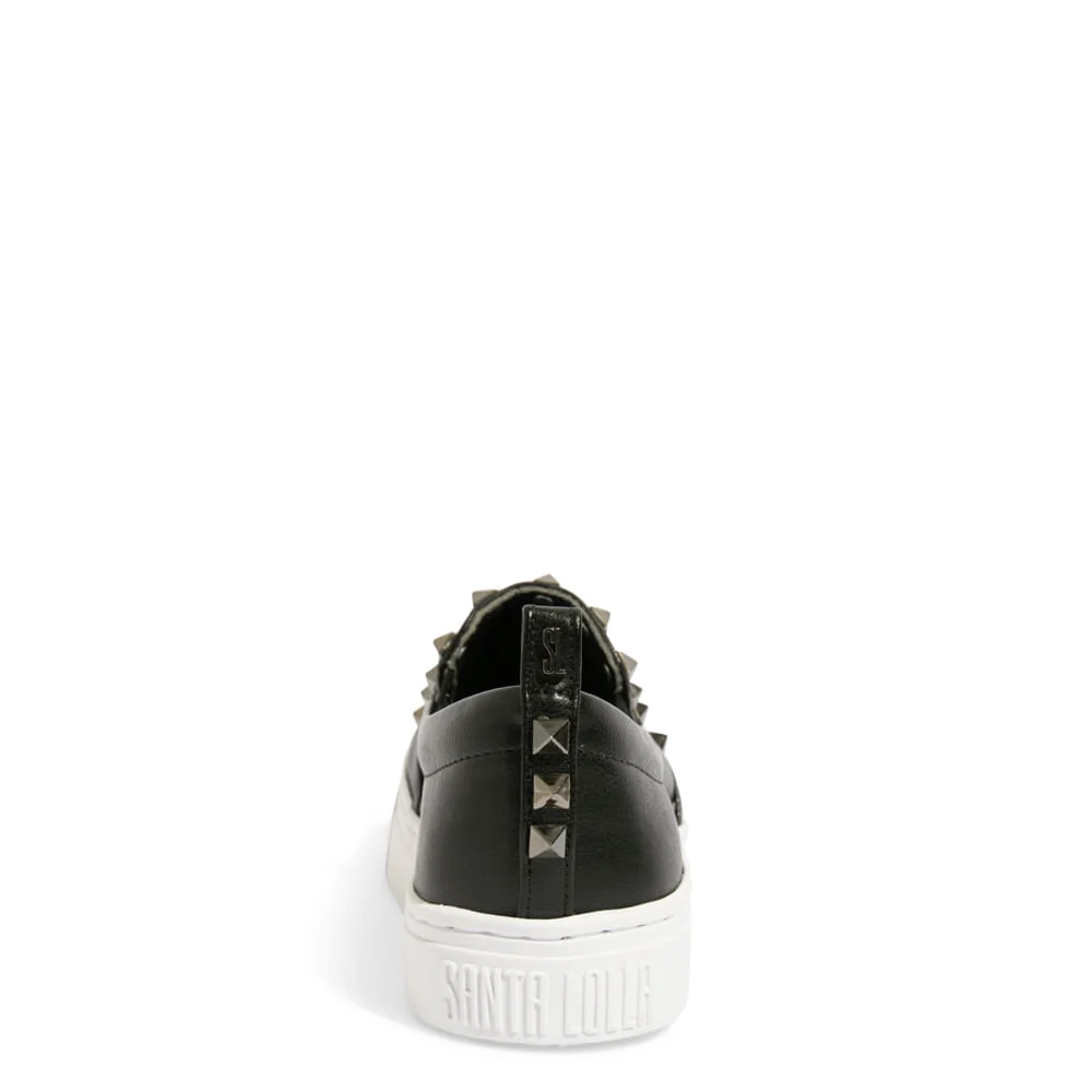 Tênis Slip On Floater Lux Preto Spikes - vista 4 de 5
