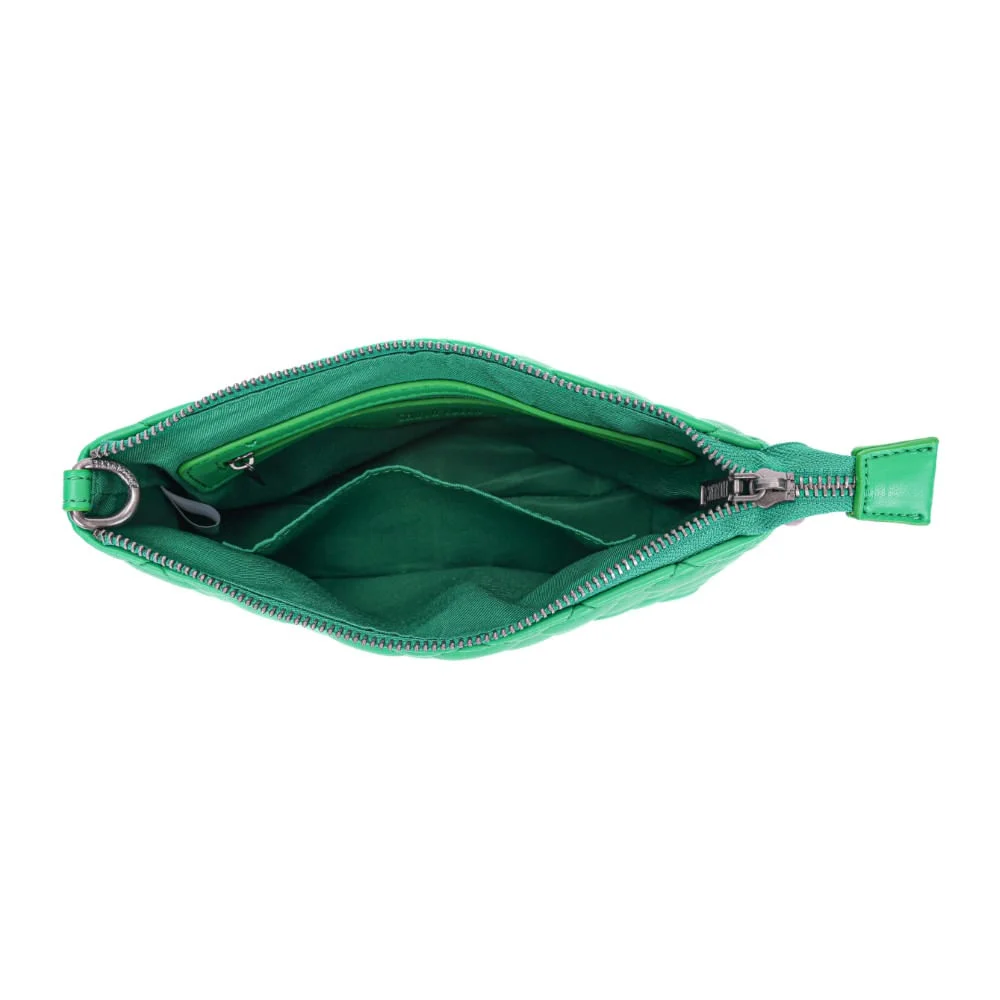 Bolsa Verde Esmeralda Matelassê Alça Fina Transversal - vista 7 de 7