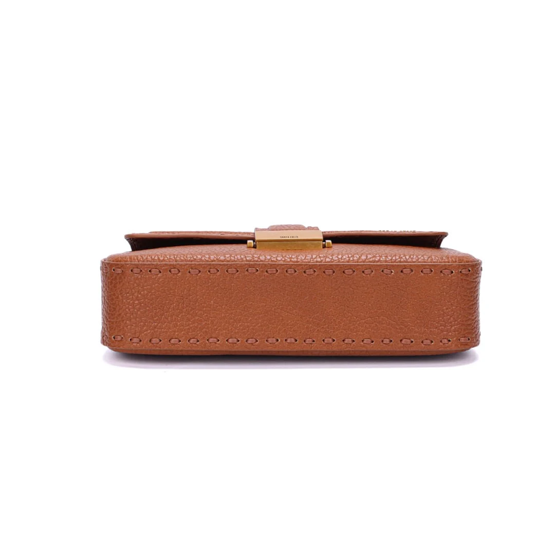 Bolsa Marrom Floater Transversal Pequena - vista 4 de 7