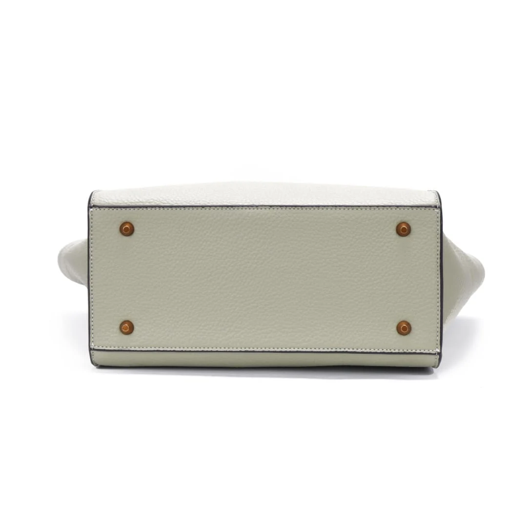 Bolsa Shopper Verde Sage Floater Estruturada Alça De Ombro - vista 7 de 8