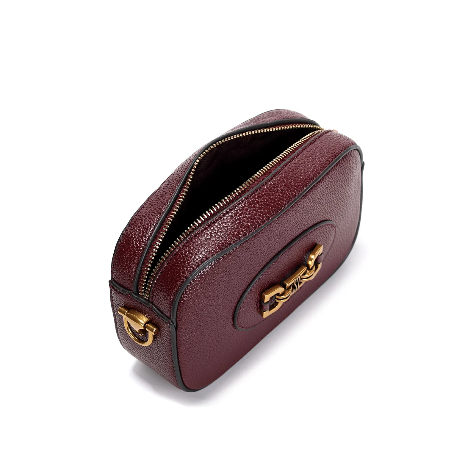 Bolsa Material Floater Vermelho Merlot Alça Transversal - vista 3 de 3